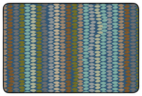 Image for Childcraft Cobblestone Stripe, 4 x 6 Feet, Rectangle from School Specialty