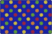 Image for Childcraft Doodle Dots, 8 x 12 Feet, Rectangle from School Specialty