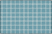 Childcraft Peaceful Plaid, 8 x 12 Feet, Rectangle, Item Number 5009038