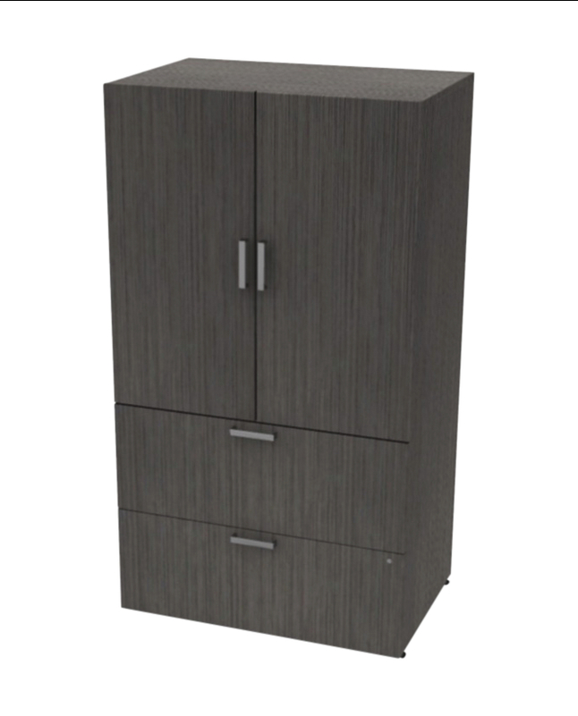 AIS Calibrate Series Lateral Full File With Cabinet Doors, 36 x 24 x 66 Inches, Item Number 5009052