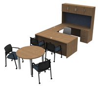 Image for AIS Calibrate Series Typical 43 Admin Desk, 8-1/2 x 6 Feet from School Specialty