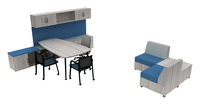 Image for AIS Calibrate Series Typical 49 Admin Desk, 11 x 7 Feet from SSIB2BStore