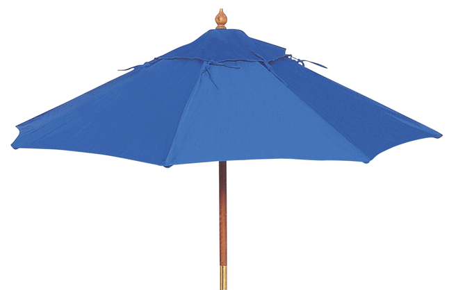 UltraSite 9-Foot Octagon Umbrella With Wood Post and Pin and Pully Lift, Grade A Fabric, Item Number 5009074