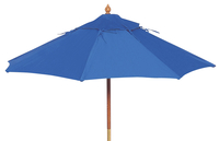 UltraSite 9 Foot Octagon Umbrella With Wood Post and Pin and Pully Lift, Grade B Fabric, Item Number 5009075