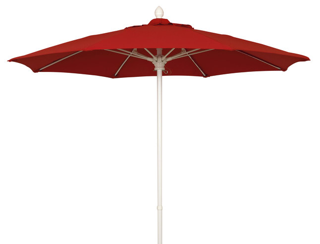 UltraSite 9 Foot Octagon Umbrella, Aluminum Post, Pin and Pully Lift, Grade A Fabric, Item Number 5009084
