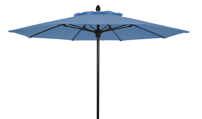 Image for UltraSite 7.5 Foot Octagon Umbrella, Aluminum Post, Pin and Pully Lift, Grade B Fabric from School Specialty