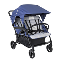 Image for Foundations Odyssey Quad Stroller, 44 x 30 x 45-1/2 Inches from SSIB2BStore