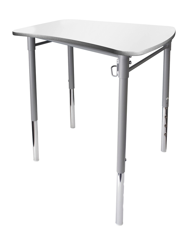Image for Classroom Select Neomove Collaboration Desk, 27 x 25 Inch Rectangle Markerboard, LockEdge from School Specialty