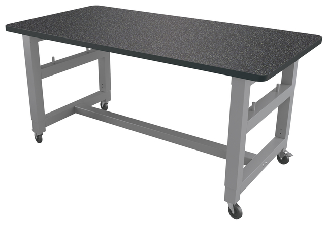 Image for Classroom Select Makerspace Professional Project Table, 30 x 60 Inch Laminate Top, Titanium Frame, T-Mold Edge from School Specialty