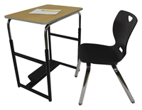 Classroom Select Royal Seating 1600 Switch Sit Or Stand, 26 x 20 inch, Book Box, Fidget Pedal, Laminate Top, Painted Edge, Item Number 5009940