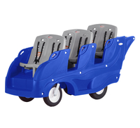 Image for Foundations Gaggle Buggy, 6 Passenger, 85-3/4 x 31 x 45-3/8 Inches from School Specialty
