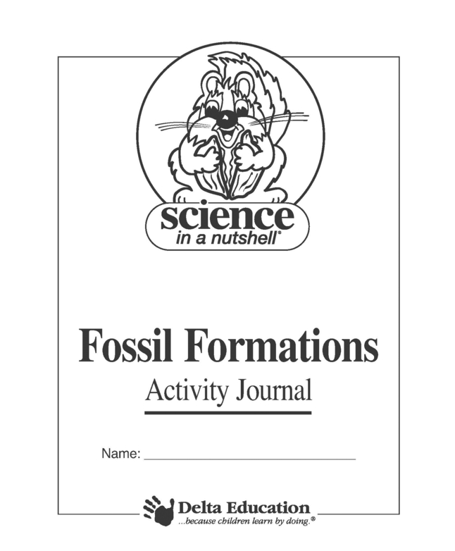 Delta Education Science In A Nutshell Fossil Formations Student Journals,  Pack of 5
