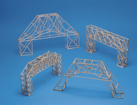 Midwest Products Basswood Bridge Building Kit, Pack of 24 Item Number 571178