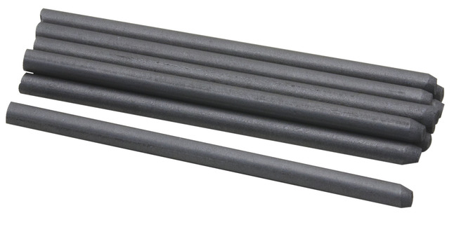 Frey Scientific Carbon Rods, 4 x 100 Millimeters, Pack of 10, Item Number 576672
