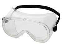 Sellstrom Direct Vent Safety Goggles, Fog-Free Plastic Lenses, Item Number 577918