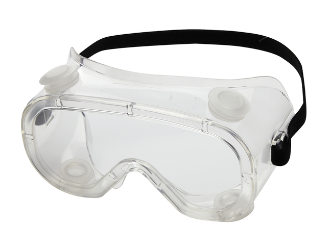 K-T Industries 4-2405 Indirect Vent SAFETY Goggle Clear