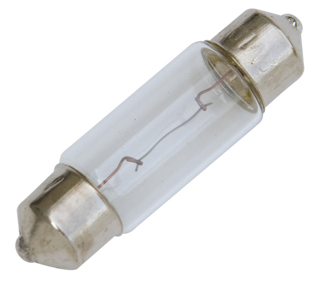 Incandescent Replacement Microscope Bulb - 10 w / 12 v Tubular, Item Number 578663
