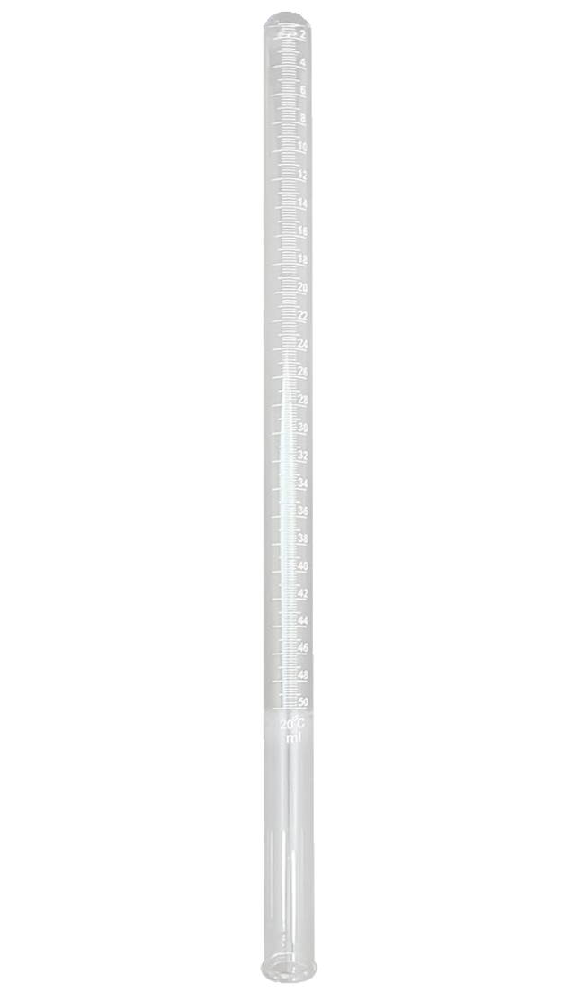 Frey Scientific Eudiometer Tube, 50 ml, 0.1 ml Graduation, Item Number 584271