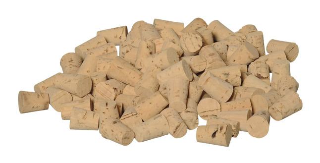 Frey Scientific Coarse Grained XX Grade Natural Cork, No 14, 32 mm Top x 26 mm Bottom Dia, Pack of 100, Item Number 586710