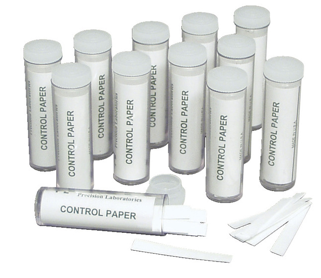 Frey Scientific Control Taste Paper - Pack of 12 Vials, 100 Strips per Vial, Item Number 589107