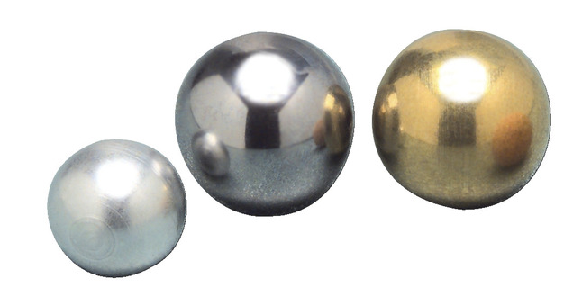 Frey Scientific Physics Balls, Aluminum, Drilled - 0.75 Inches in Diameter, Pack of 10, Item Number 590505