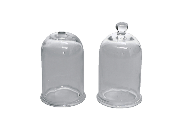 Frey Scientific Bell Jar - Knob Top - 6 x 11 inches, Item Number 590802