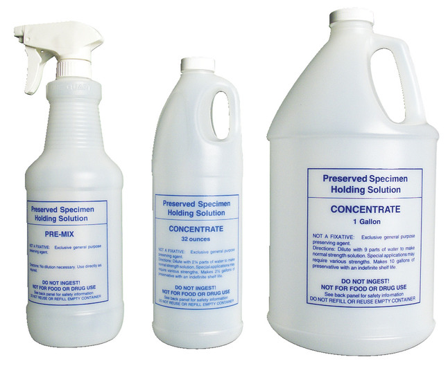 Frey Scientific Secure Specimen Holding Fluid Concentrate, 1 Gallon, Makes 10 Gallons, Item Number 598206