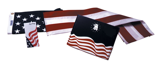 2-Ply Polyester Flag Annin Tough Tex U.S 5 x 8-Ft.
