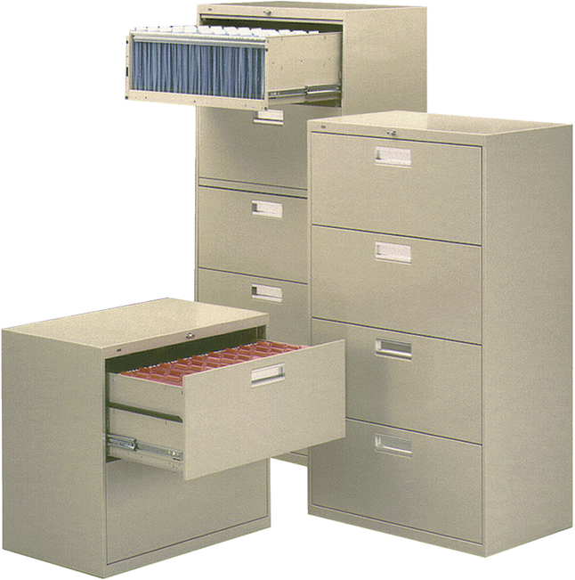 Hon 600 Heavy Duty Lateral File Cabinet With Lock 40 7 8 In H X