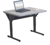 Classroom Select Y-Leg Computer Table, 36 x 30 Inch Rectangle, LockEdge, Item Number 5009525