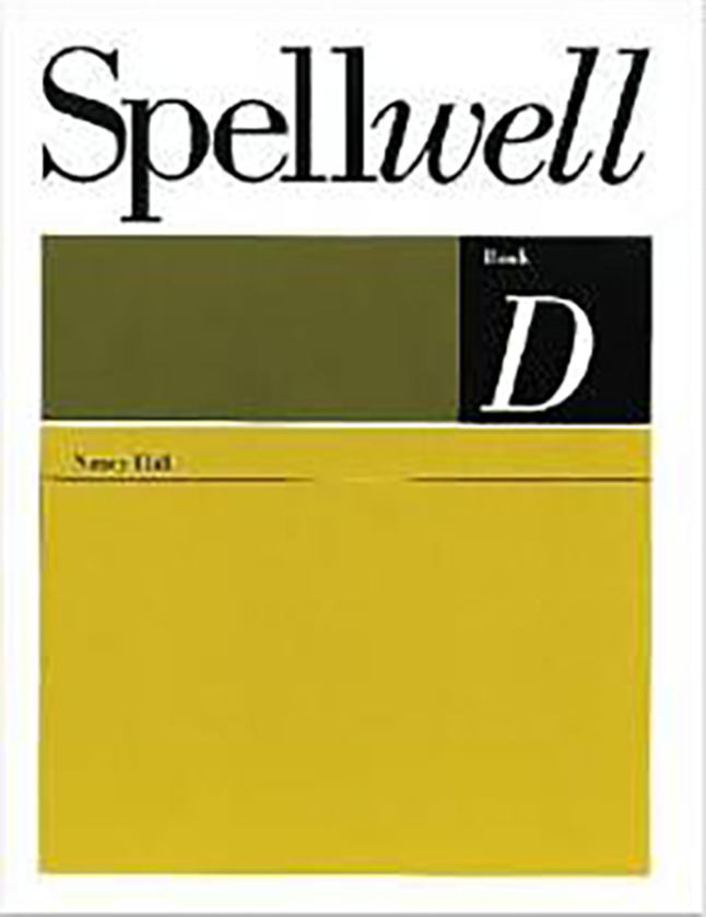 Spellwell, Level D, Workbook, Item Number 9780838821978