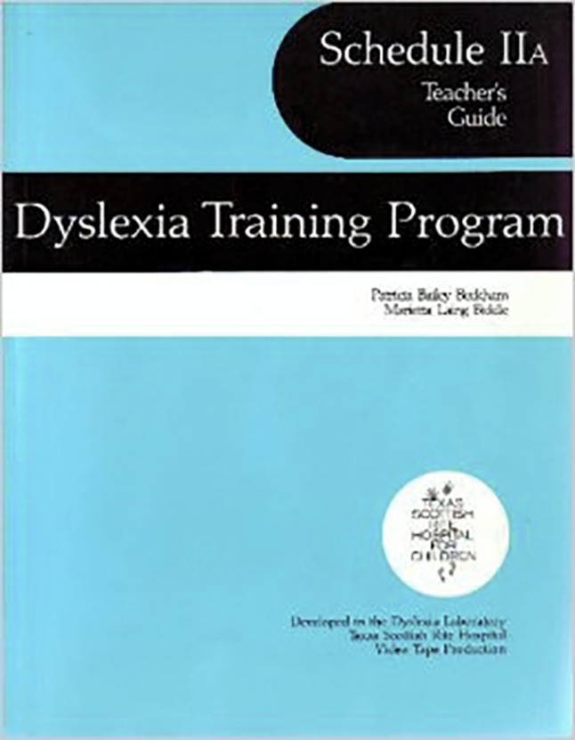 Image for Dyslexia Training Program, Schedule IIA, Teacher's Guide from SSIB2BStore