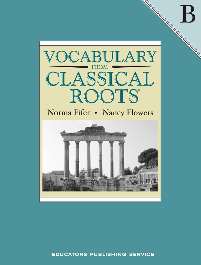 Vocabulary from Classical Roots, Book B, Student Book, Item Number 9780838822548