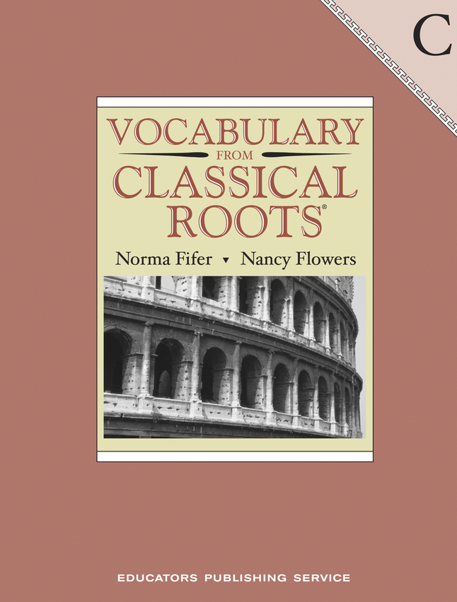 Vocabulary from Classical Roots, Book C, Student Book, Item Number 9780838822562