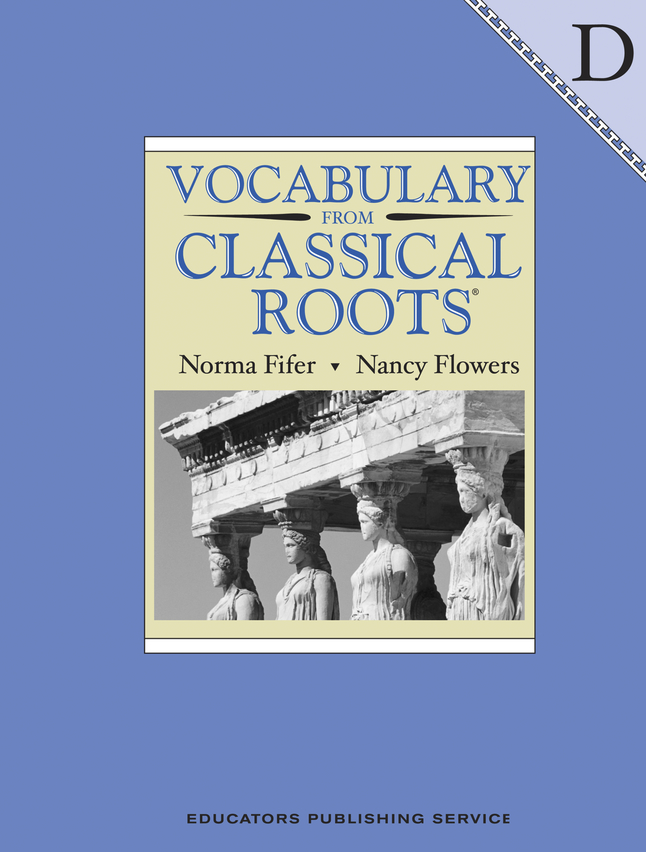 Vocabulary from Classical Roots, Book D, Student Book, Item Number 9780838822586