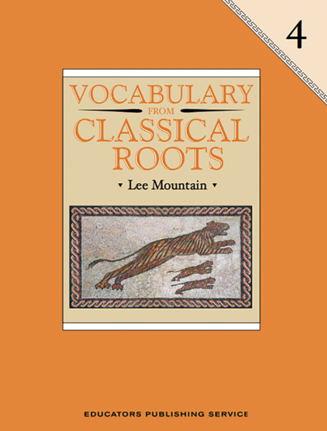 Vocabulary from Classical Roots, Book 4, Student Book, Item Number 9780838822654