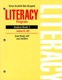 Image for Literacy Program Student Book 3, Lessons 61 to 100 from School Specialty