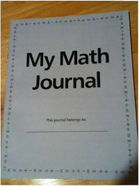 My Math Journal, 80 Pages, Item Number 9780838863183