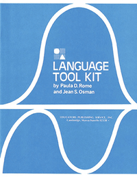 Image for Language Tool Kit, 163 Cards and 32 Page Teacher's Manual from School Specialty