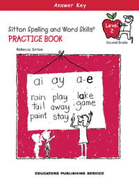 Image for Sitton Spelling, Student Practice Book, Level 2, Answer Key from School Specialty