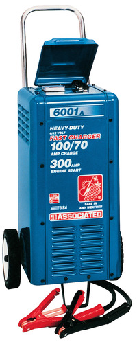 Associated Equipment Heavy Duty Battery Charger, Item Number 1046881