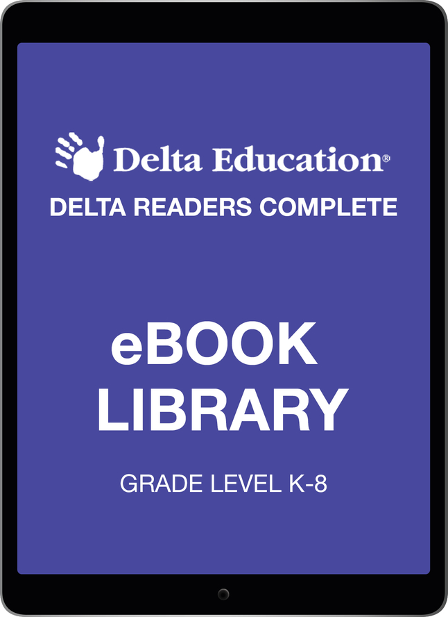 Image for Delta Complete eBook Library, 98 Titles, 164 Books, 1 Year Unlimited License from School Specialty