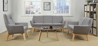 Lorell Quintessence Upholstered Sofa With Lumbar Support