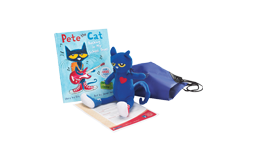 Pete the Cat plush toy.