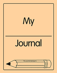 My Journal, Blank, 40 Pages, Grades 2 to 3 Item Number 9780838862698